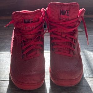 Nike Air Python Red Sneakers